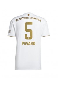 Fotbalové Dres Bayern Munich Benjamin Pavard #5 Venkovní Oblečení 2022-23 Krátký Rukáv